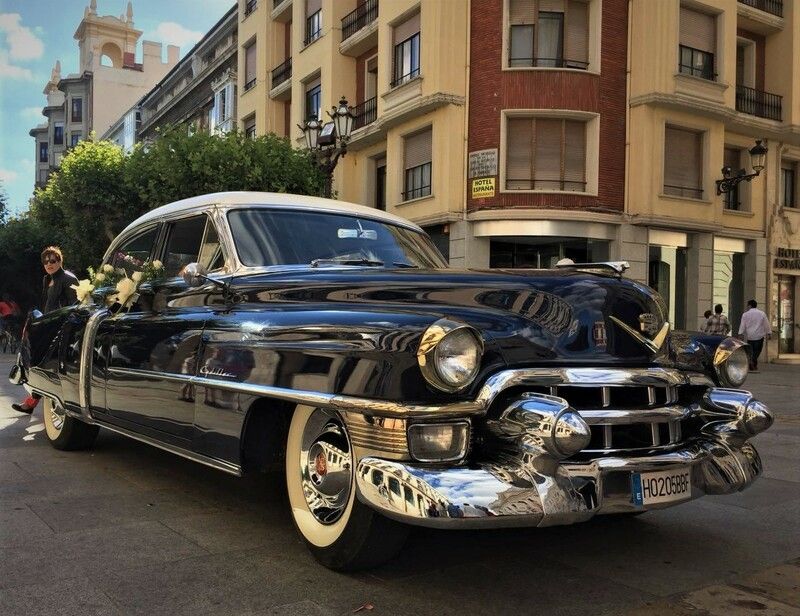 Alquiler coche clásico bodas: Cadillac Fleetwood 1953